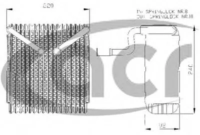 Испаритель, кондиционер ACR купить