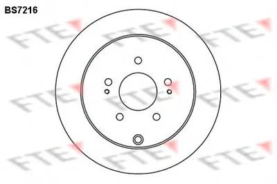 Тормозной диск FTE купить