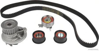 Водяной насос + комплект зубчатого ремня HERTH+BUSS JAKOPARTS купить