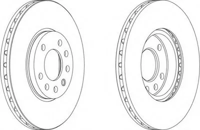 Тормозной диск PREMIER FERODO купить