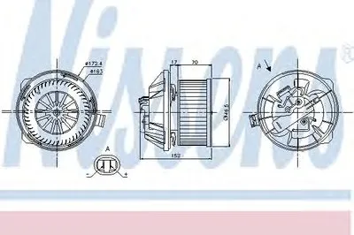 Вентиляция салона NISSENS купить