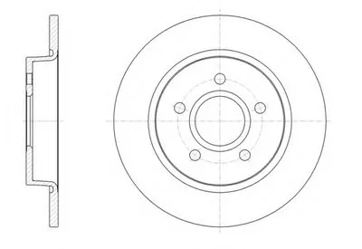 Тормозной диск REMSA купить