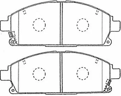 Комплект тормозных колодок, дисковый тормоз Premium Advics AISIN купить