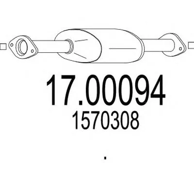 Сажевый / частичный фильтр, система выхлопа ОГ MTS купить