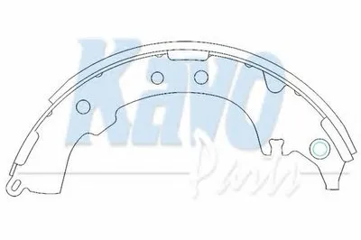 Комплект тормозных колодок KAVO PARTS купить
