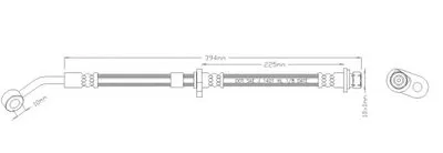 Тормозной шланг REMKAFLEX купить