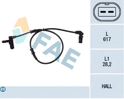 Датчик, частота вращения колеса FAE купить