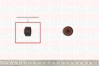 Паразитный / Ведущий ролик, зубчатый ремень FAI AutoParts купить