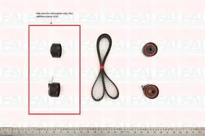 Комплект ремня ГРМ FAI AutoParts купить