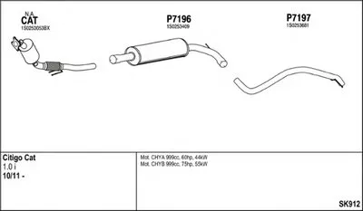 Система выпуска ОГ FENNO купить