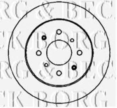 Тормозной диск BORG & BECK купить