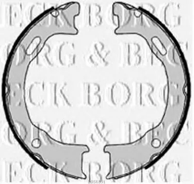 Комплект тормозных колодок BORG & BECK купить