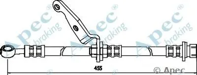 Тормозной шланг APEC braking купить
