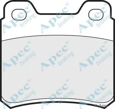 Комплект тормозных колодок, дисковый тормоз APEC braking купить