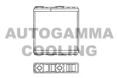 Теплообменник, отопление салона AUTOGAMMA купить