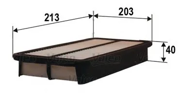 Воздушный фильтр VALEO купить