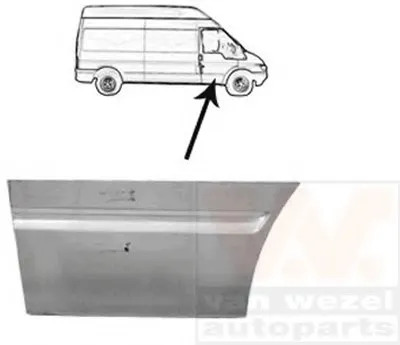 Дверь, кузов VAN WEZEL купить
