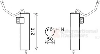 Осушитель, кондиционер VAN WEZEL купить