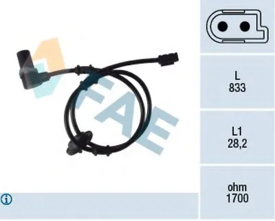 Датчик, частота вращения колеса FAE купить
