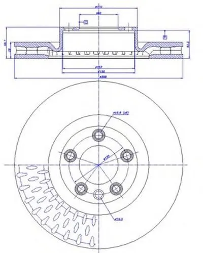 Тормозной диск HC CAR купить
