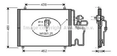 Конденсатор, кондиционер AVA QUALITY COOLING купить