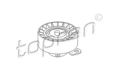 Натяжной ролик, ремень ГРМ PREMIUM BRAND TOPRAN купить