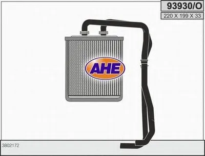 Теплообменник, отопление салона AHE купить