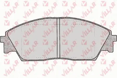 Комплект тормозных колодок, дисковый тормоз VILLAR купить