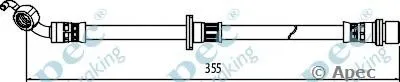 Тормозной шланг APEC braking купить