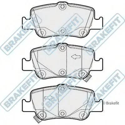Комплект тормозных колодок, дисковый тормоз Brake Fit APEC braking купить