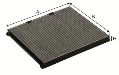 Фильтр, воздух во внутренном пространстве Cabin filter (Charcoal) for HYUNDAI/KIA GOODWILL купить