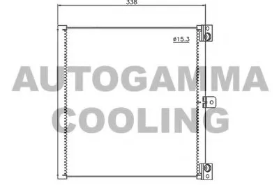 Конденсатор, кондиционер AUTOGAMMA купить