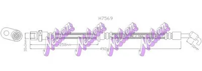 Тормозной шланг BROVEX-NELSON купить