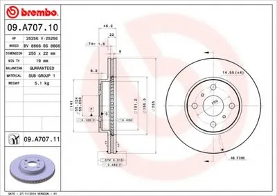 Тормозной диск COATED DISC LINE AP купить