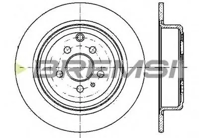 Тормозной диск BREMSI купить