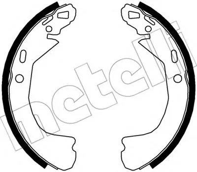 Комплект тормозных колодок METELLI купить