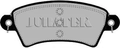Комплект тормозных колодок, дисковый тормоз JURATEK купить