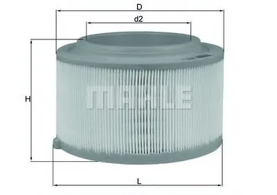 Воздушный фильтр MAHLE ORIGINAL купить