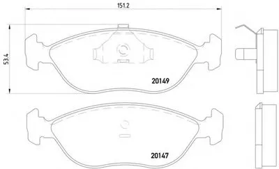 Комплект тормозных колодок, дисковый тормоз HELLA купить
