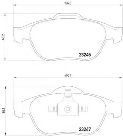 Комплект тормозных колодок, дисковый тормоз HELLA купить