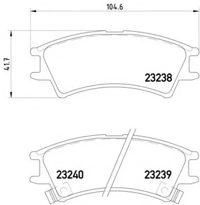 Комплект тормозных колодок, дисковый тормоз HELLA купить