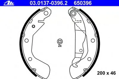 Комплект тормозных колодок ATE купить
