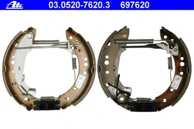 Комплект тормозных колодок Original ATE TopKit ATE купить