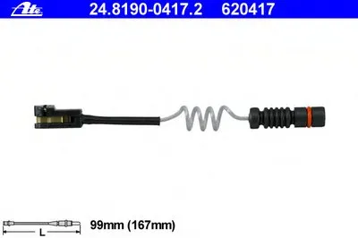 Сигнализатор, износ тормозных колодок ATE купить