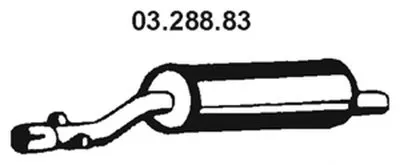 Глушитель выхлопных газов конечный EBERSPÄCHER купить