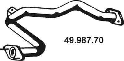 Труба выхлопного газа EBERSPÄCHER купить