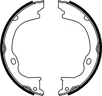 Комплект тормозных колодок, стояночная тормозная система MINTEX купить