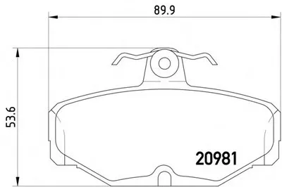 Комплект тормозных колодок, дисковый тормоз HELLA PAGID купить