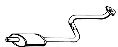 Предглушитель выхлопных газов WALKER купить