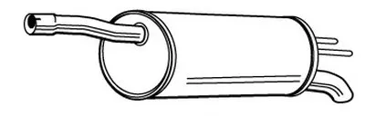 Глушитель выхлопных газов конечный WALKER купить